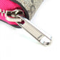 GUCCI Long Wallet Purse 835324 Main: GG Supreme Beige pink Women Used Authentic