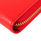PRADA Long Wallet Purse 1ML506 Main: Cowhide Red type VITELLO MOVE Women Used Authentic