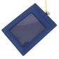 PRADA Long Wallet Purse 1MH132 Main: Saffiano leather BLUETTE Blue type SAFFIANO TRIANGOLO Women Used Authentic