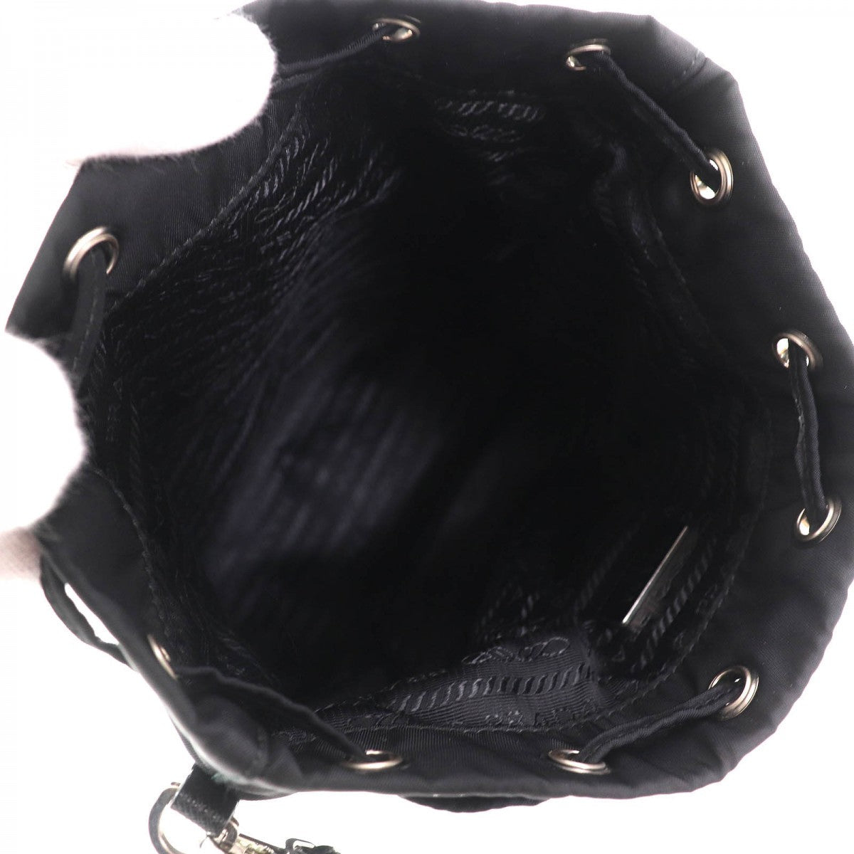 PRADA Pouch 1NE369 Nylon black