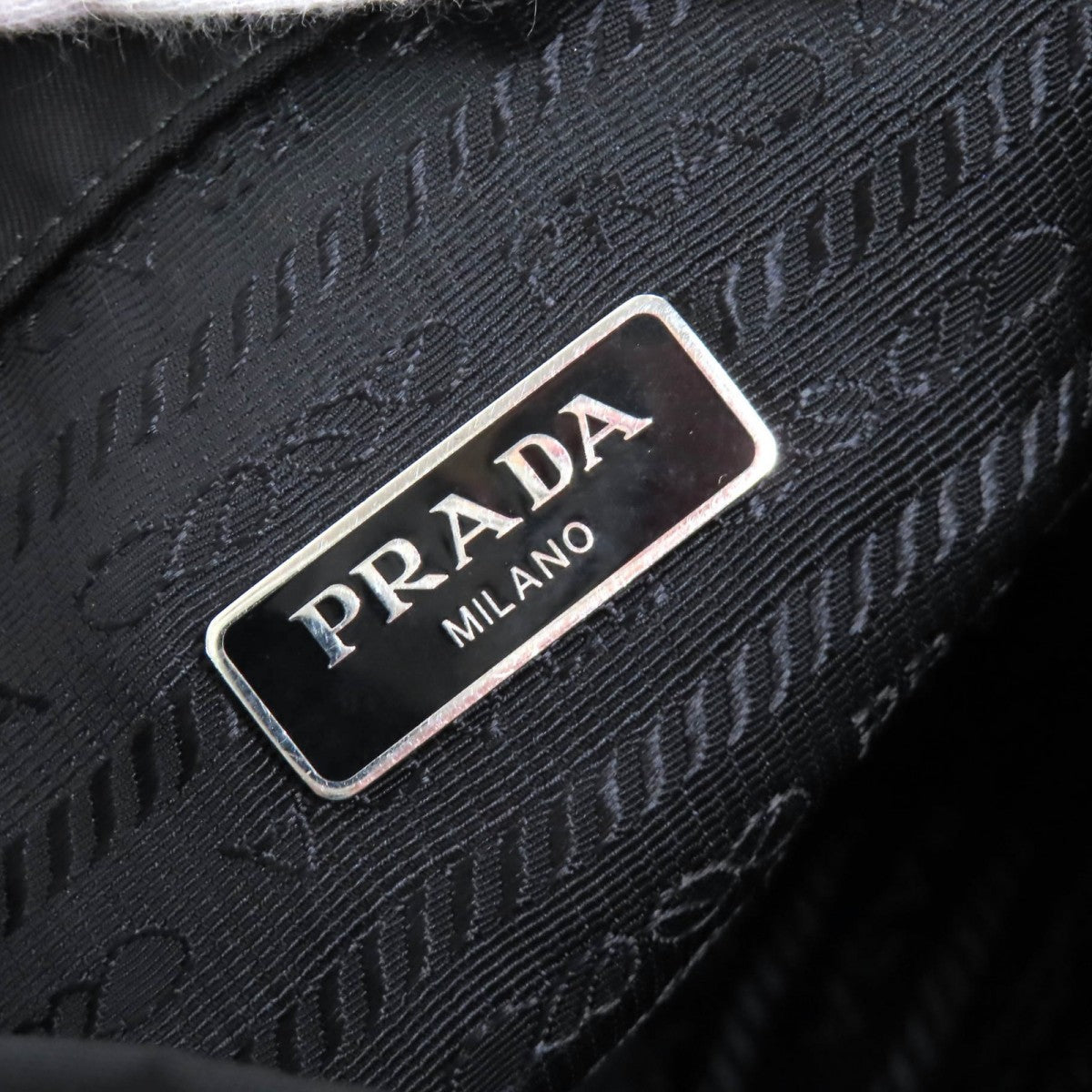 PRADA Pouch 1NE369 Nylon black