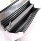 GUCCI Long Wallet Purse 456116 Main: GG Supreme canvas Silver brown Women Used Authentic