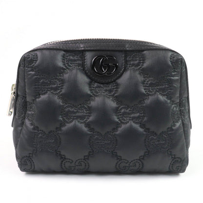 GUCCI Pouch 72604 Nylon Black purple