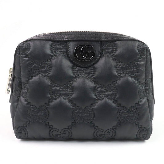 GUCCI Pouch 72604 Nylon Black purple
