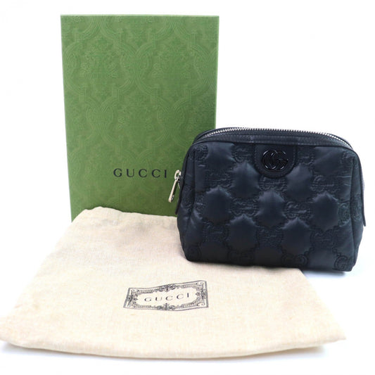 GUCCI Pouch 72604 Nylon Black purple
