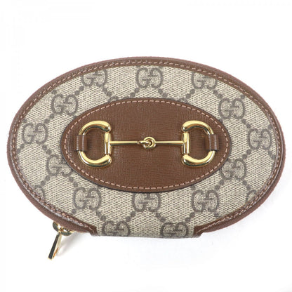 GUCCI Coin case 622040 leather beige