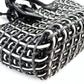 BALENCIAGA Shoulder Bag 671342 enamel Black gray white Bistro Basket Bag XS