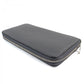 LOEWE Long Wallet Purse C660T12X02 Soft grain calf Anthracite Grey Zip Around Wallet