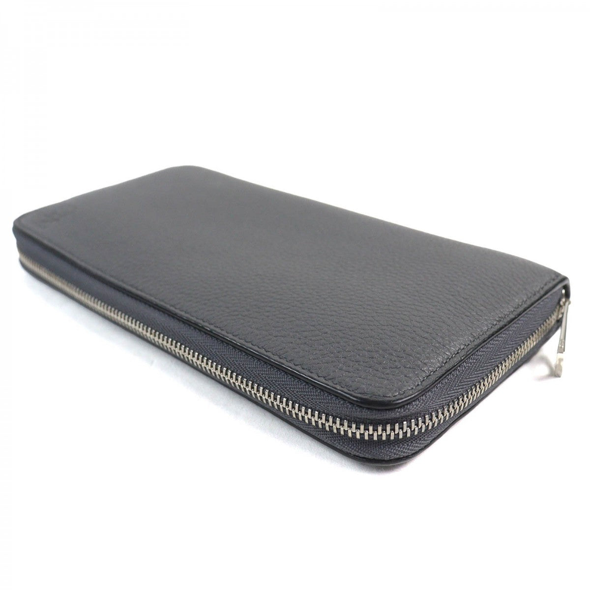 LOEWE Long Wallet Purse C660T12X02 Soft grain calf Anthracite Grey Zip Around Wallet