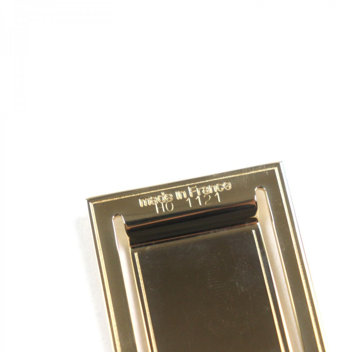 LOUIS VUITTON Money clip M65068 metal gold Panth A Vie Porto Address