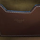 CELINE Cosmetics Pouch 4M5032CZJ leather Brown Cosmetic Lipstick Pouch