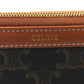 CELINE Cosmetics Pouch 4M5032CZJ leather Brown Cosmetic Lipstick Pouch