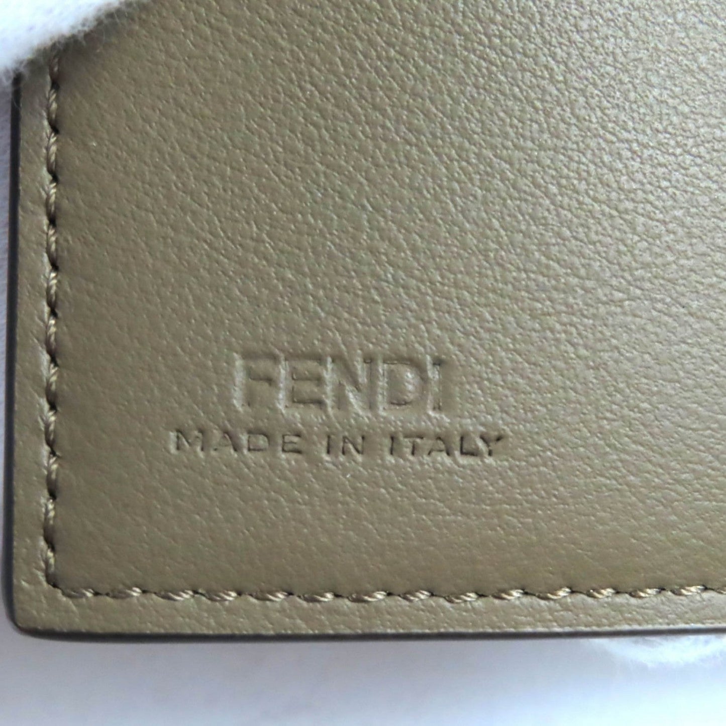 FENDI Tri-fold wallet 8M0426 leather pink Celeria Peekaboo