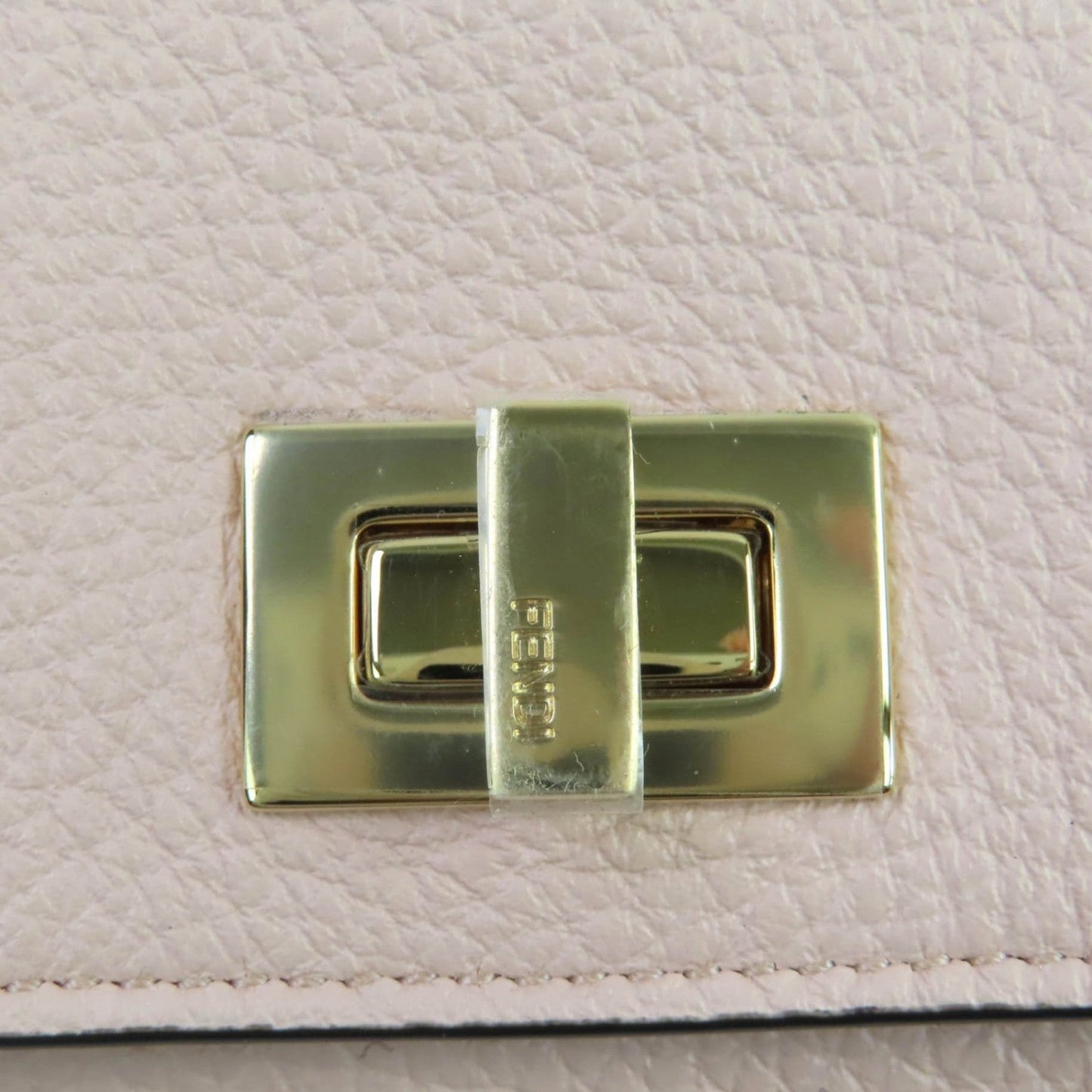 FENDI Tri-fold wallet 8M0426 leather pink Celeria Peekaboo