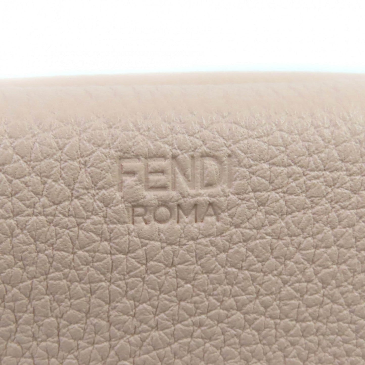 FENDI Tri-fold wallet 8M0426 leather pink Celeria Peekaboo