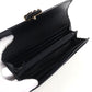 GUCCI Long Wallet Purse 615524 leather black