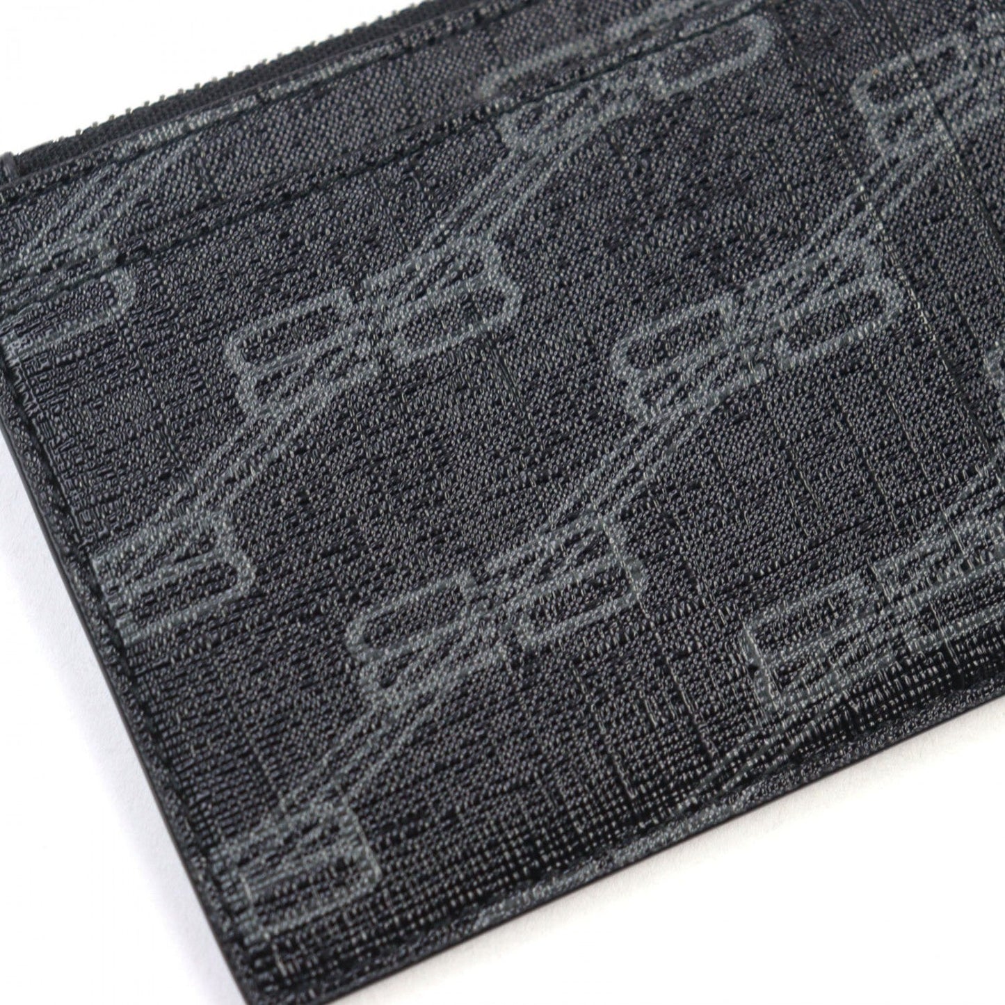 BALENCIAGA Coin case 640535 leather black CASH