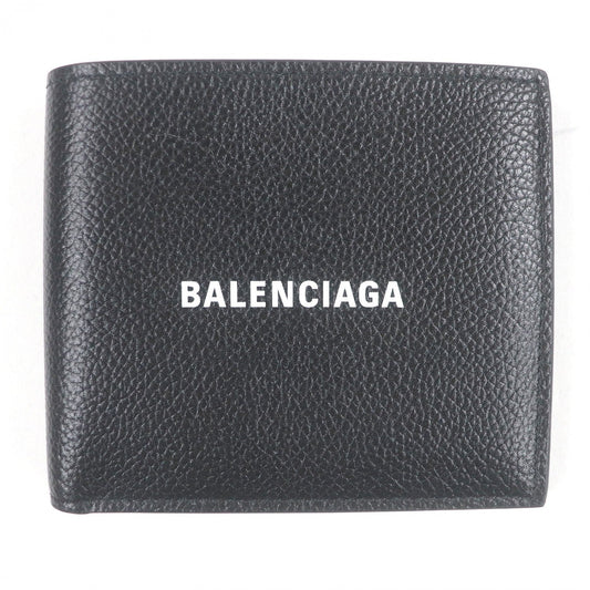 BALENCIAGA Bill Compartment 594549 leather black