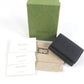 GUCCI Tri-fold wallet 736151 leather black