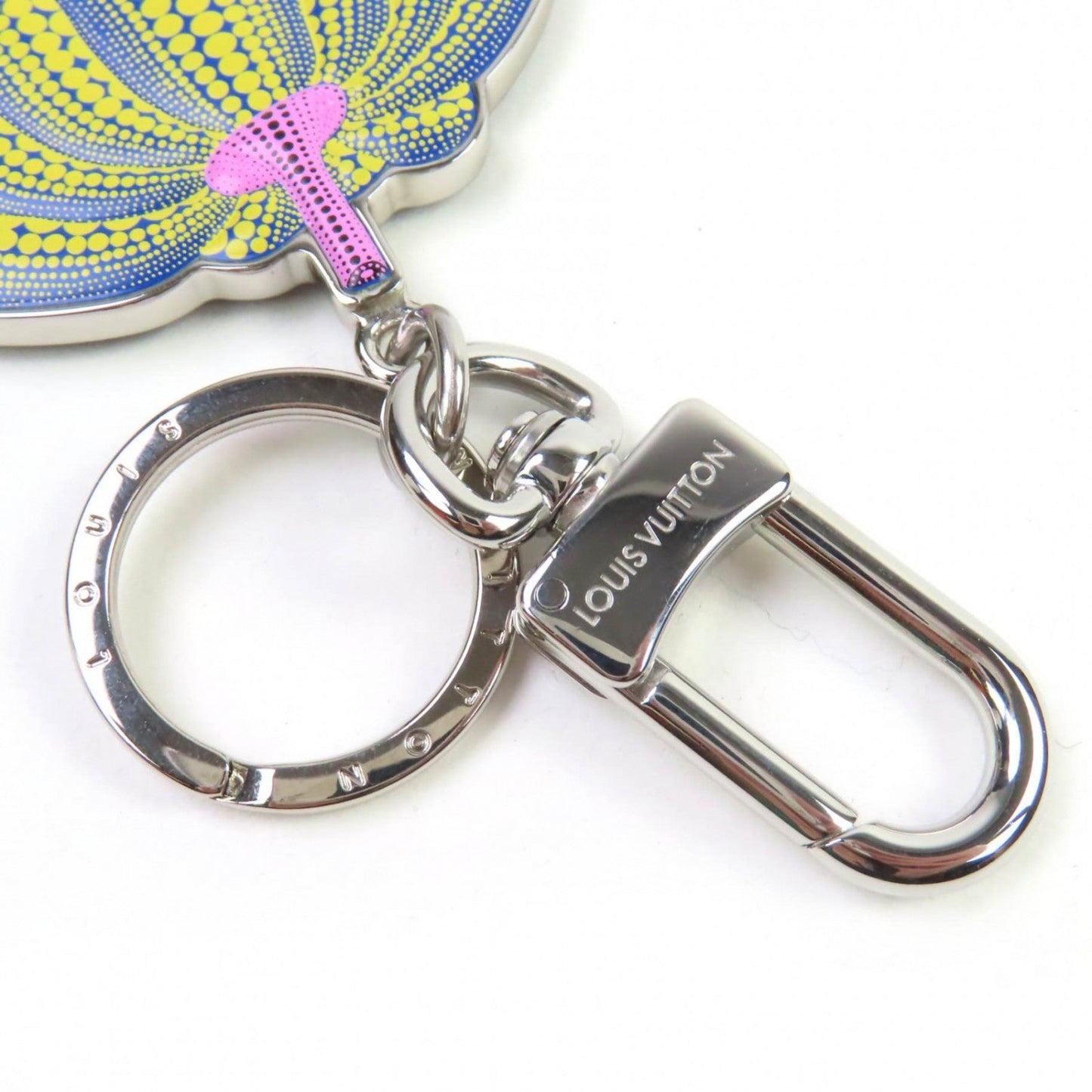 LOUIS VUITTON Bag charm M01103 Calfskin yellow
