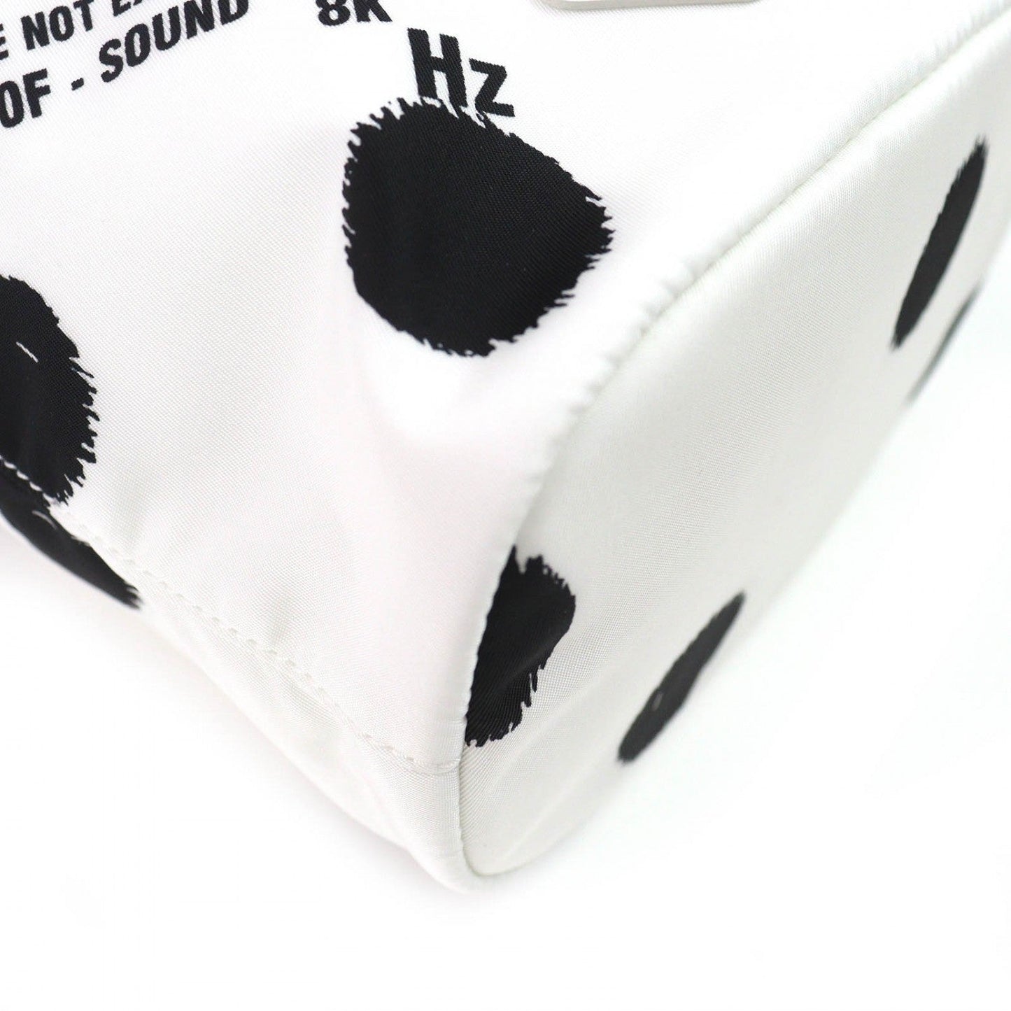 PRADA Pouch 1NA369 Recycled nylon White black