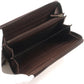 GUCCI Long Wallet Purse 658634 canvas Beige brown Bamboo Jumbo GG