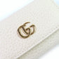 GUCCI Key case Key holder 456118 leather Light beige type