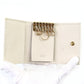 GUCCI Key case Key holder 456118 leather Light beige type