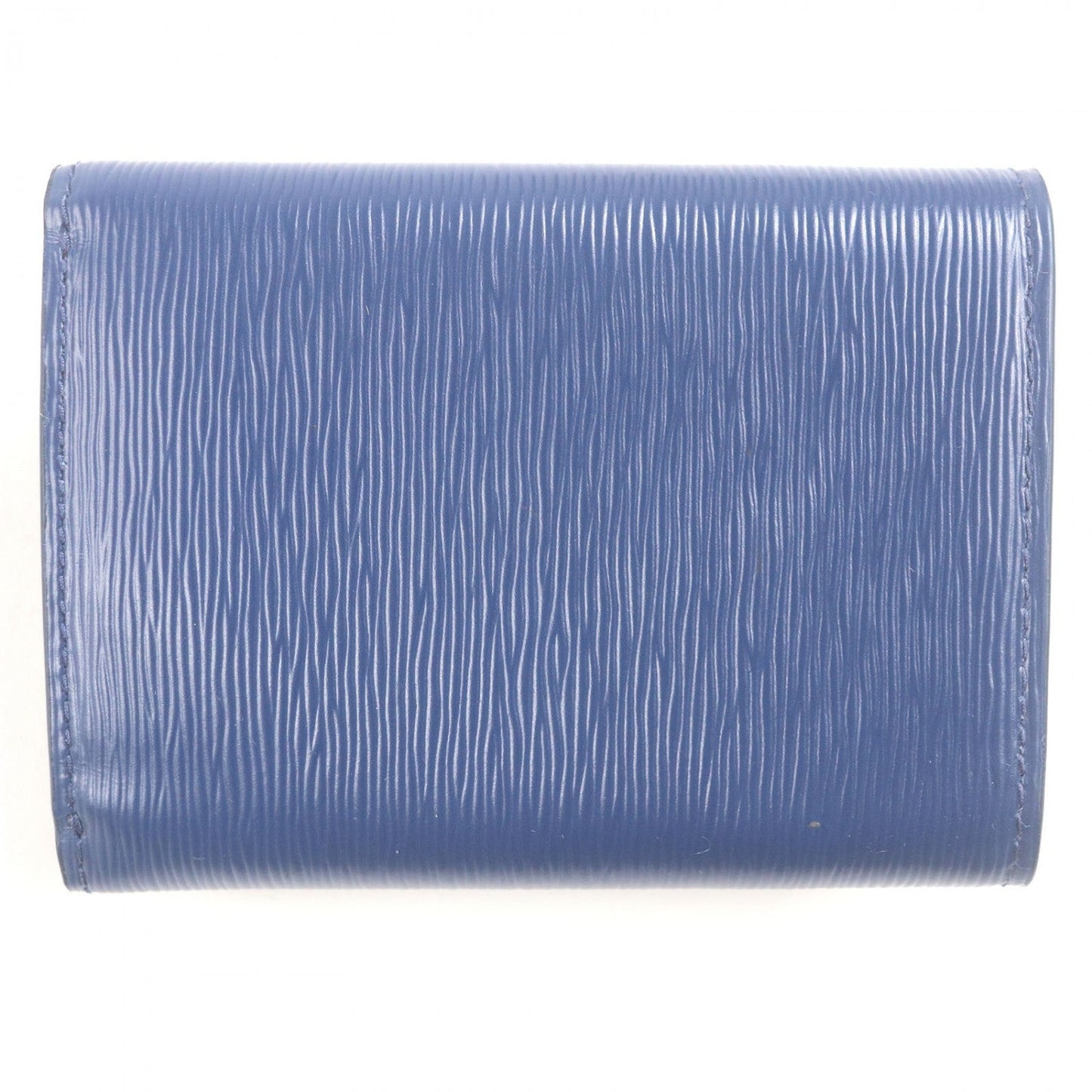 PRADA Tri-fold wallet 1MH021 leather BLUETTE
