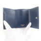 PRADA Tri-fold wallet 1MH021 leather BLUETTE