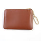 CELINE Coin case Calf leather Brown Cuir Triomphe Coin Purse