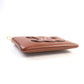 CELINE Coin case Calf leather Brown Cuir Triomphe Coin Purse