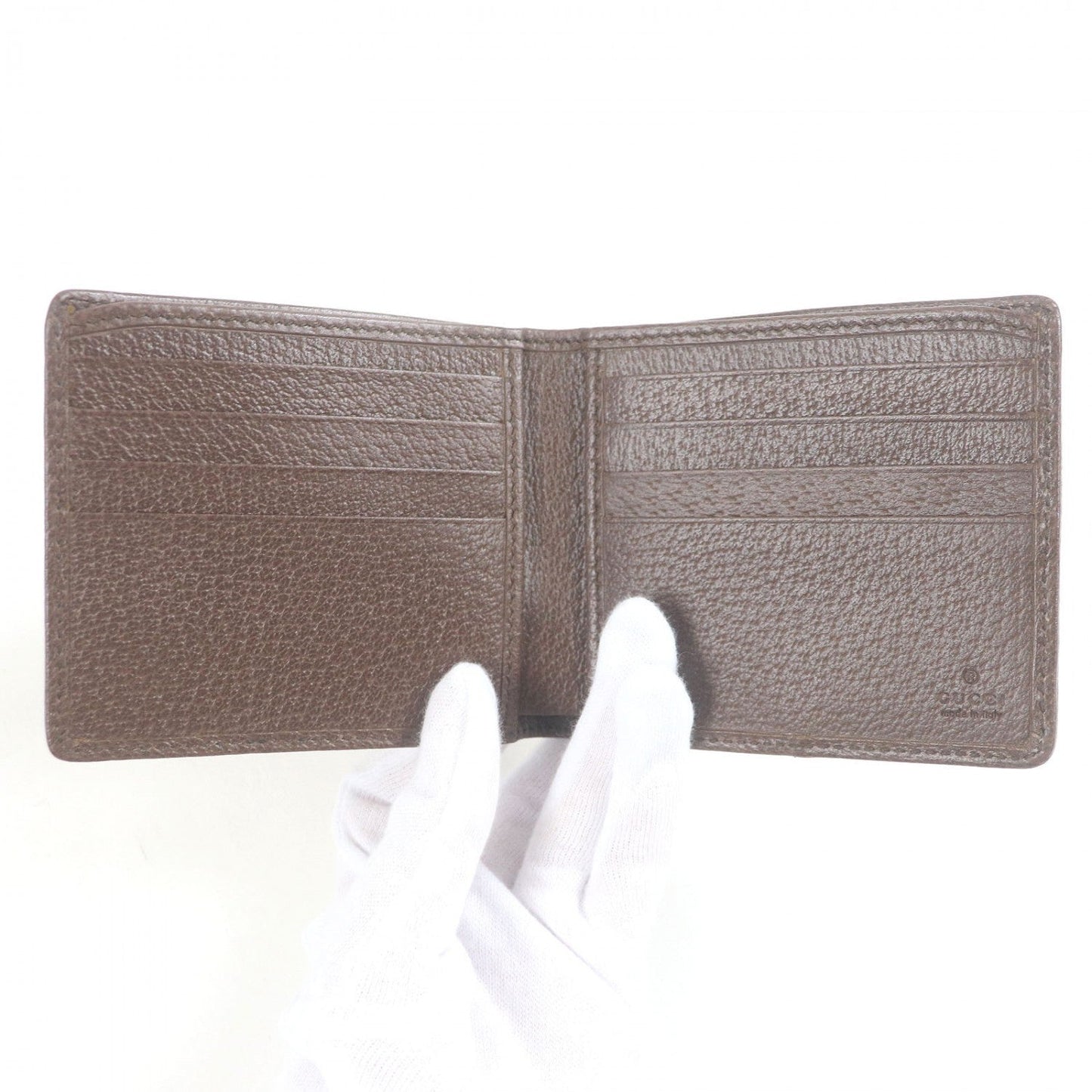 GUCCI Bifold Wallet 699308 canvas Brown