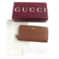 GUCCI Long Wallet Purse 739499 leather Brown Bamboo