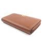 GUCCI Long Wallet Purse 739499 leather Brown Bamboo