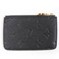 LOUIS VUITTON Coin case M81883 Monogram Ann Platt black Card Case Porto Cult Romy