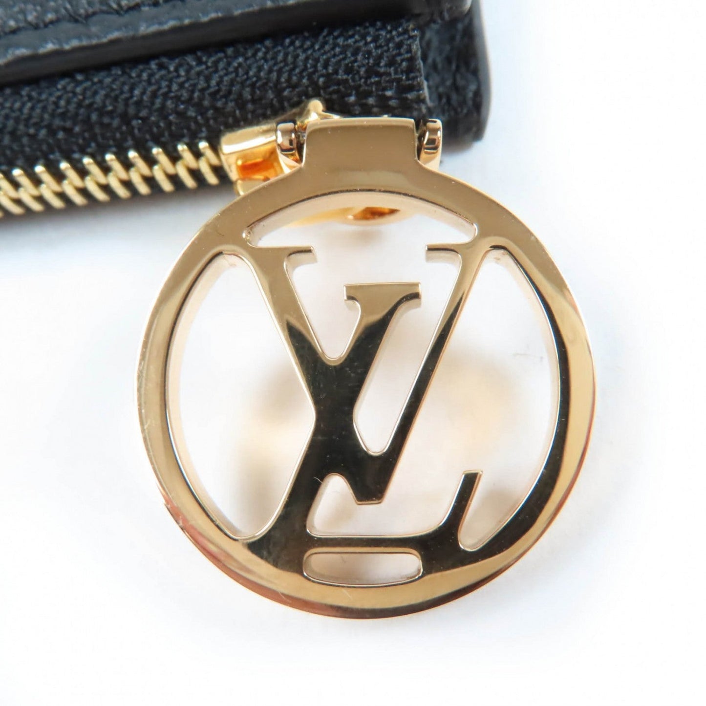 LOUIS VUITTON Coin case M81883 Monogram Ann Platt black Card Case Porto Cult Romy