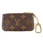 LOUIS VUITTON Coin case M62650 Monogram canvas Brown Card Key case Key holder Pochette Cle