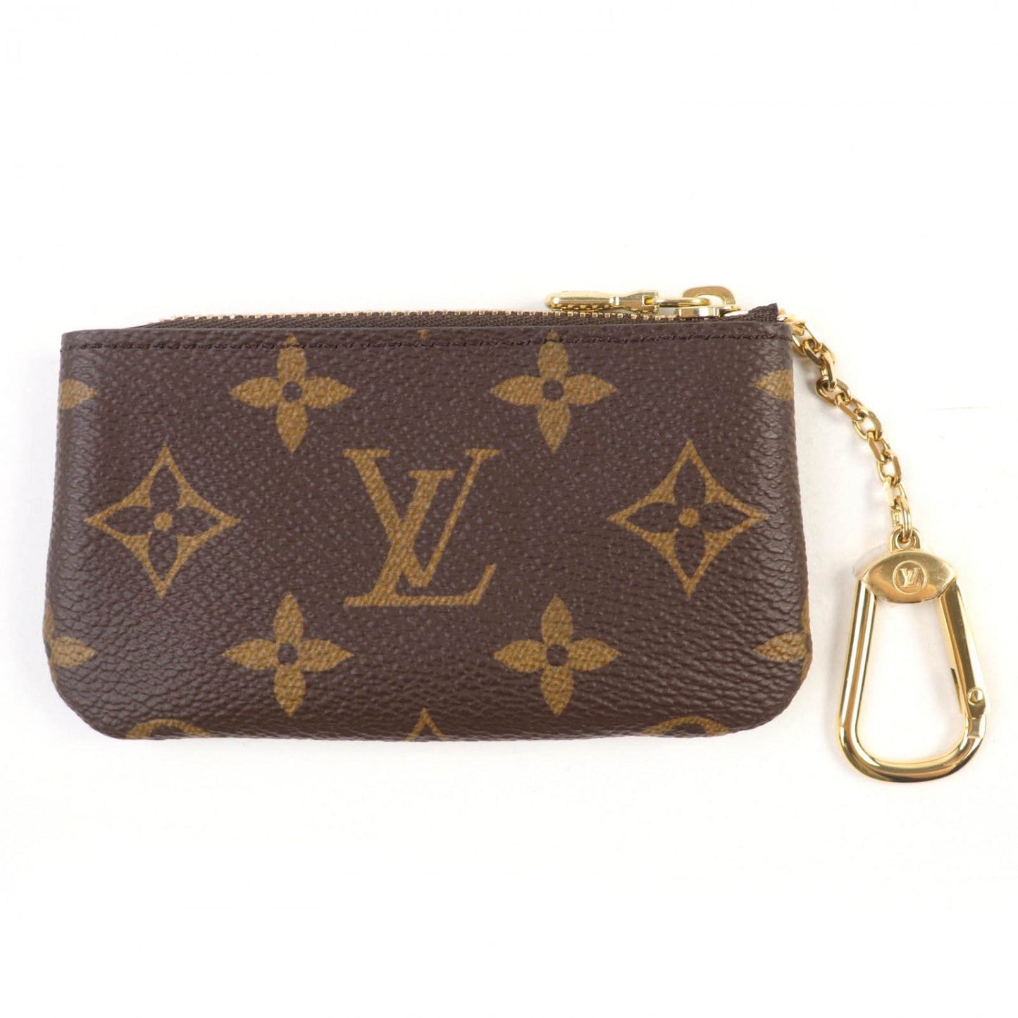 LOUIS VUITTON Coin case M62650 Monogram canvas Brown Card Key case Key holder Pochette Cle