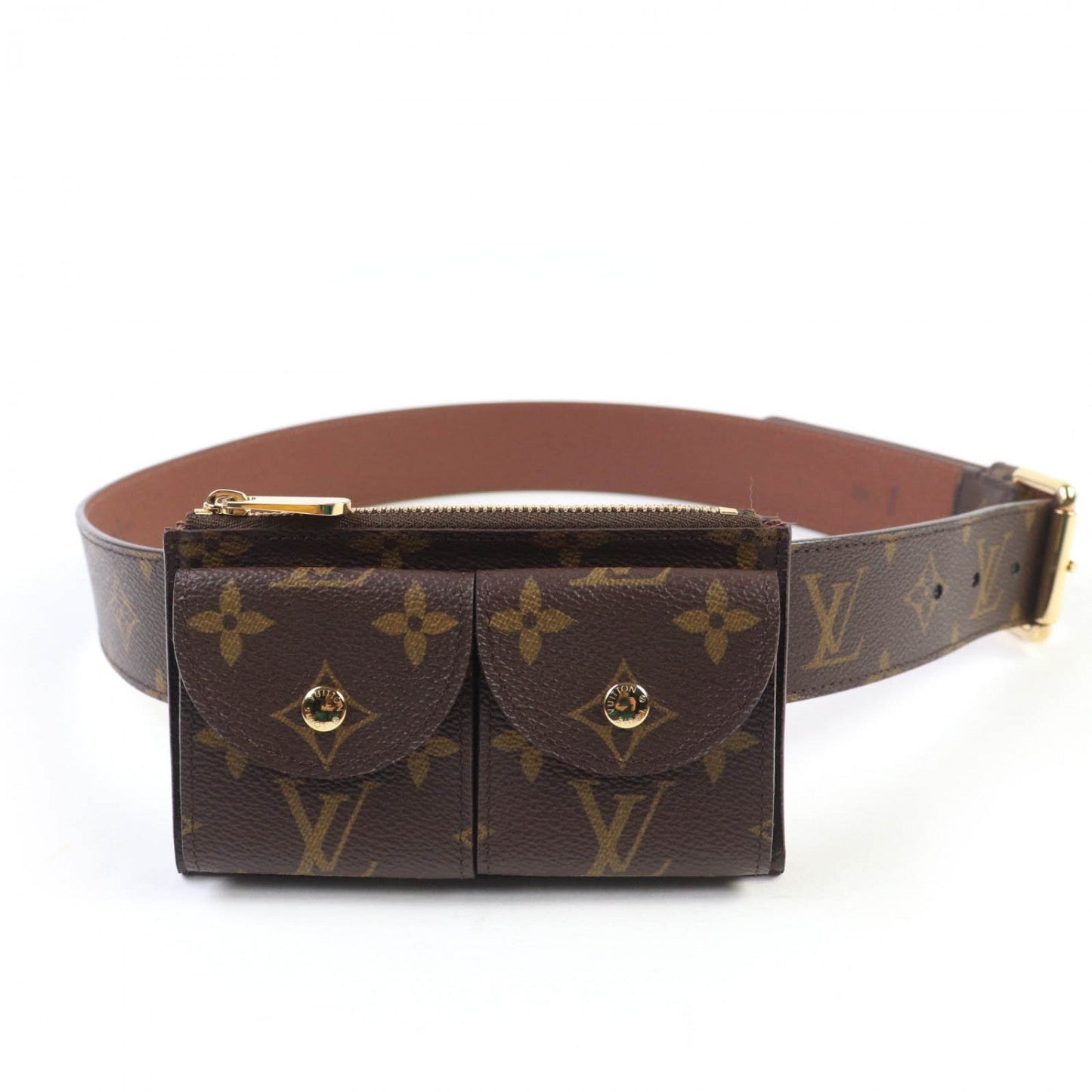 LOUIS VUITTON Pouch M9836 Monogram canvas Brown Santur Pochette Duo Bag 90/36