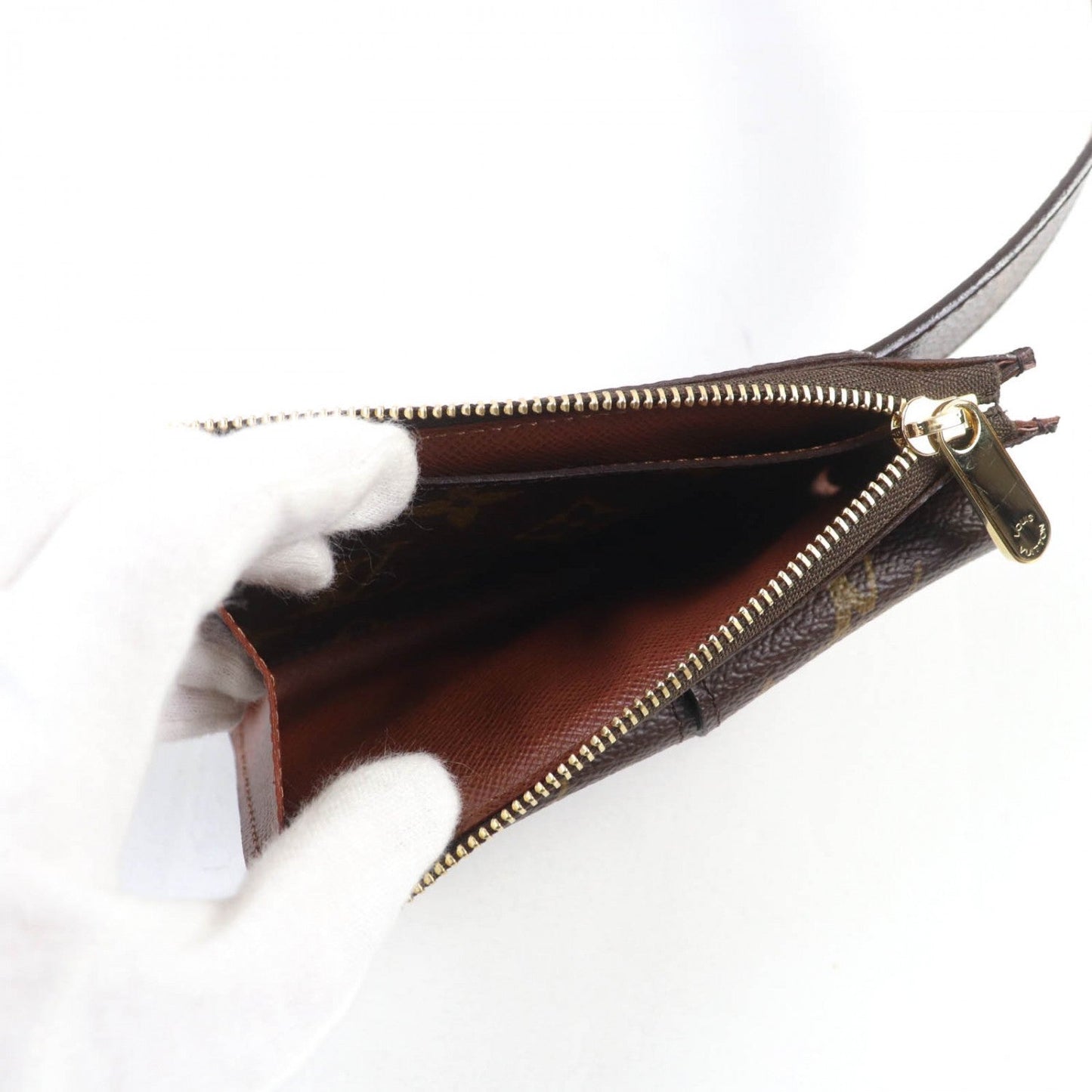 LOUIS VUITTON Pouch M9836 Monogram canvas Brown Santur Pochette Duo Bag 90/36