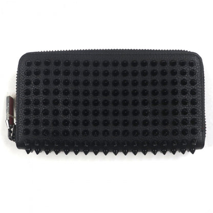 Christian Louboutin Long Wallet Purse 1165044 leather black Panettone