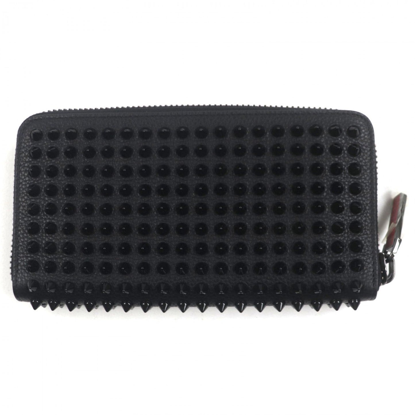 Christian Louboutin Long Wallet Purse 1165044 leather black Panettone
