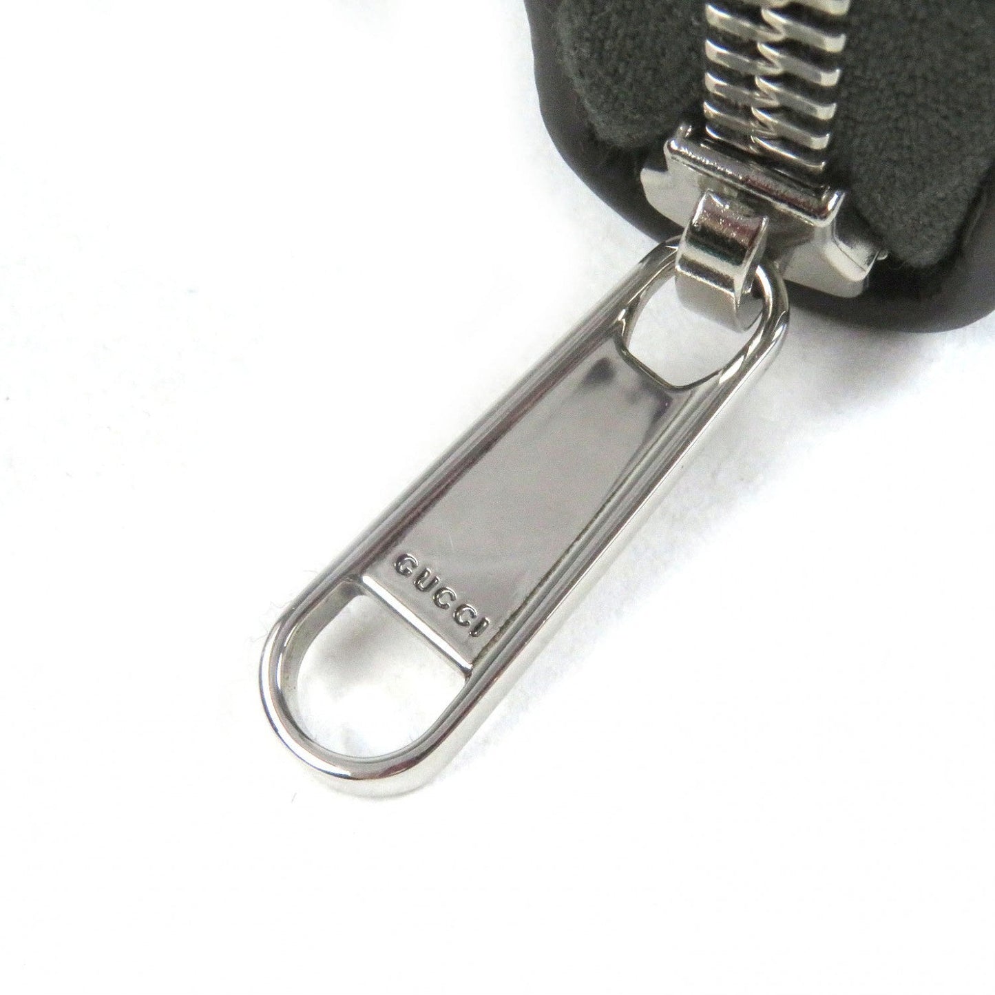 GUCCI Long Wallet Purse leather khaki 739482