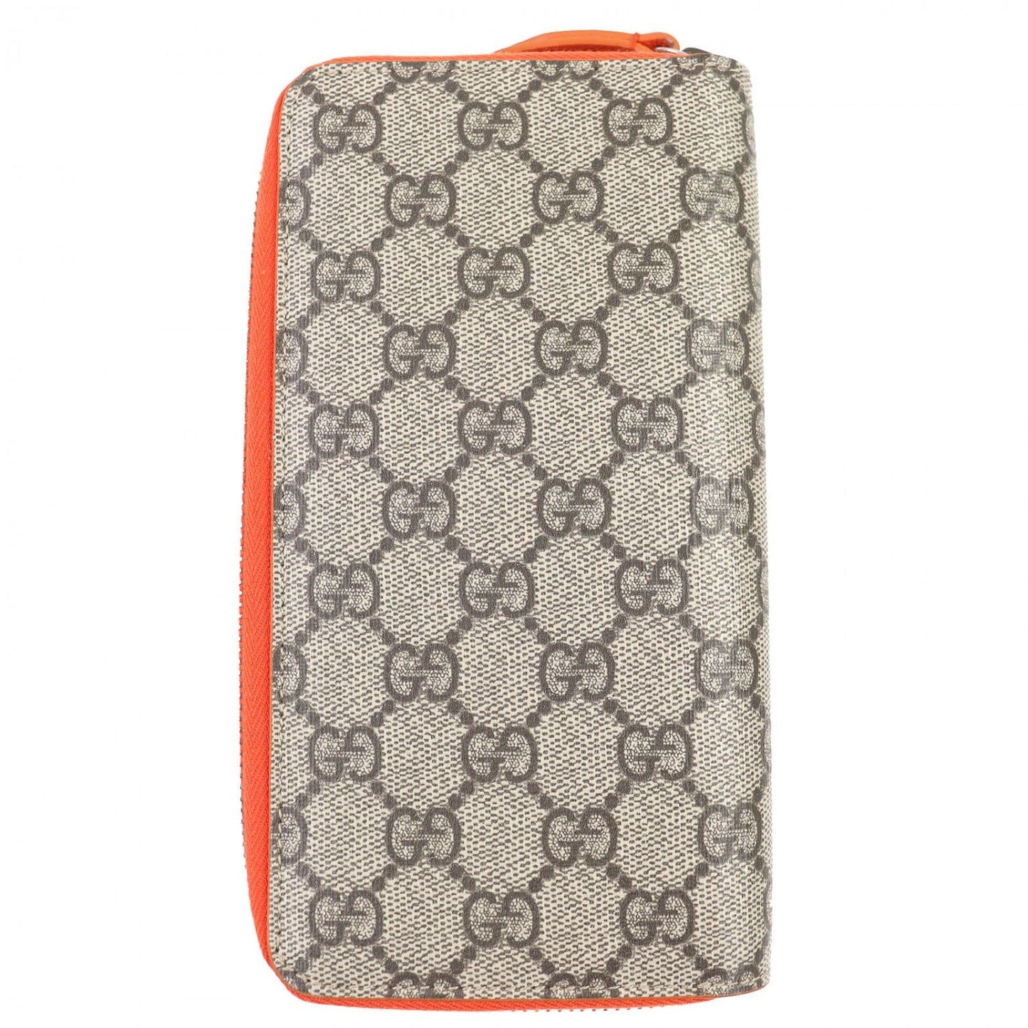 GUCCI Long Wallet Purse 822051 GG canvas Beige orange