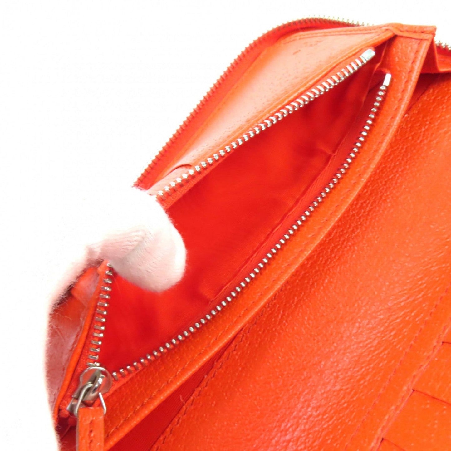 GUCCI Long Wallet Purse 822051 GG canvas Beige orange