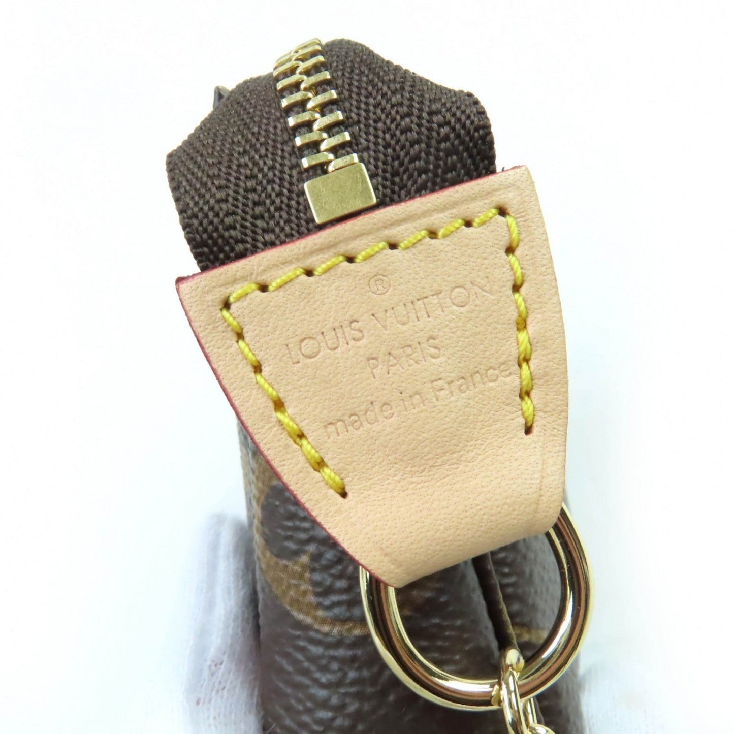 LOUIS VUITTON Accessory pouch M58009 Monogram canvas Brown Mini Pochette Accessoires