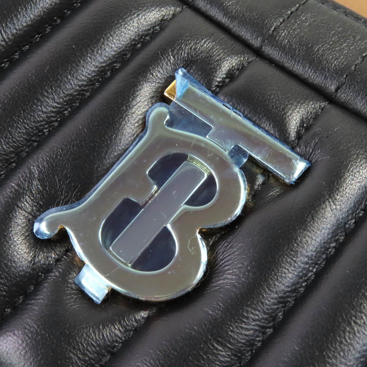 BURBERRY Shoulder Bag 80608941 leather black Small Roller Camera Bag