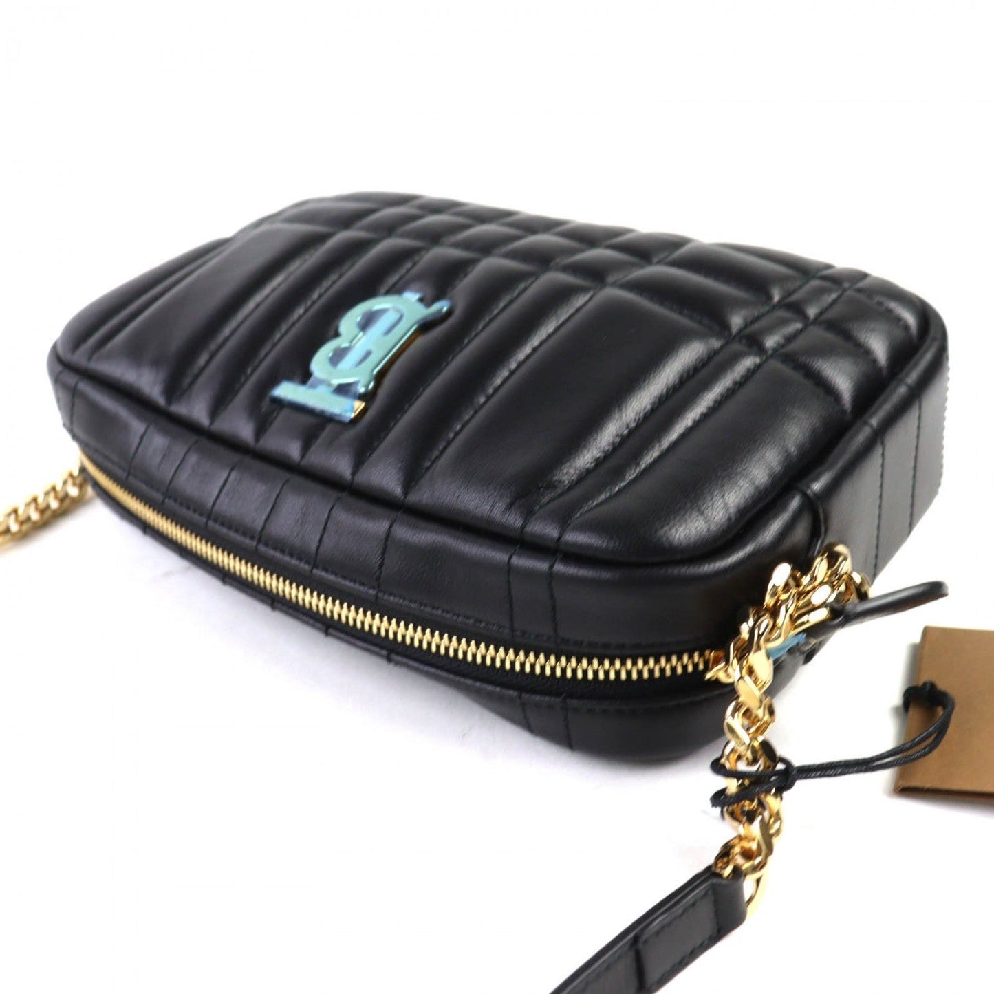 BURBERRY Shoulder Bag 80608941 leather black Small Roller Camera Bag