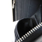 LOUIS VUITTON Long Wallet Purse M30731 Taiga leather (stamped) Noir Grey Trio Color New Zip Around RFID Taiga Zippy Wallet Vertical mens Used Authentic